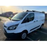 2017 17 FORD TRANSIT CUSTOM 310 PANEL VAN - EX BT - 108K MILES - ROOF RACK