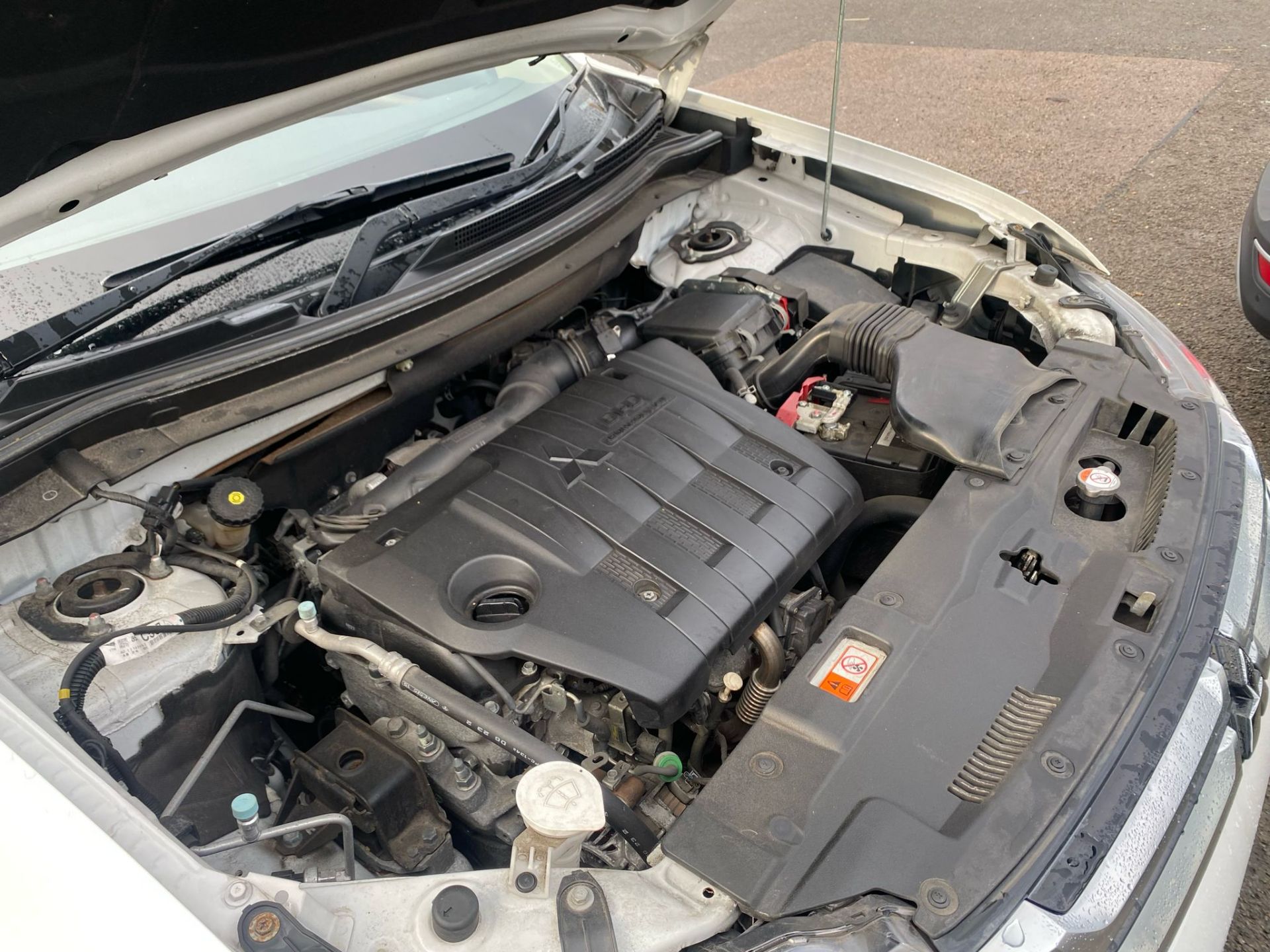 2015 MITSUBISHI OUTLANDER GX3 DI-D AUTO SUV BRILLIANT WHITE *AROUND 76K MILES* FULL LEATHER* - Image 19 of 19