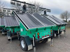 SOLAR HYBRID TOWER LIGHTS WITH BACK UP ICE GENERATOR