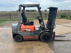 TOYOTA DIESEL FORKLIFT CONTAINER SPEC THREE STAGE MAST
