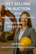 Ready to get started? Call us on 0330 332 5232 or email sellmyassets@universalauctions.group