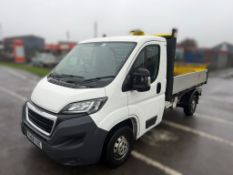 2018 68 PEUGEOT BOXER 335 L2 BLUEHDI TIPPER VAN - 51K MILES - 1 KEY