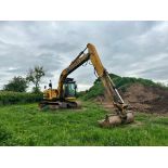 2007 JCB JS145 LONG REACH EXCAVATOR - RUNS AND DRIVES - ISUZU DIESEL ENGINE
