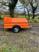 WESTERN BUNDED FUEL BOWSER WITH 12 VOLT PUMP AND FUEL METER *NO VAT*