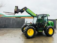 JOHN DEERE 3215 TURBO TELEHANDLER*AG SPEC*C/W PALLET TINES*