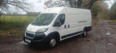 2021 21 PEUGEOT BOXER 435 PRO L4H2 BLUEHDI PANEL VAN - 79K MILES - AIR CON