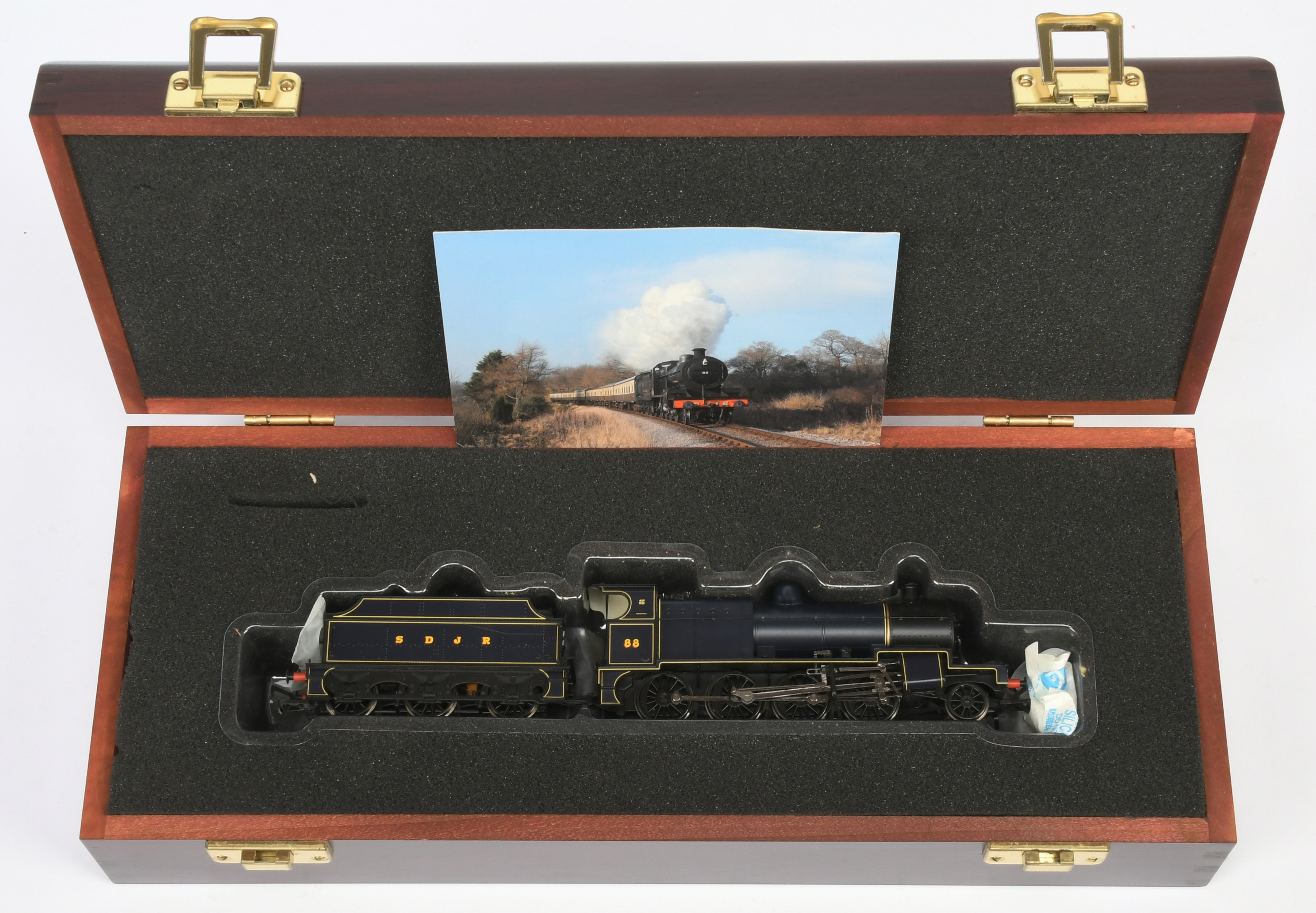 Bachmann 31-2012 (Limited Edition) 2-8-0 Somerset & Dorset lined blue livery Class 7F Steam Locom...