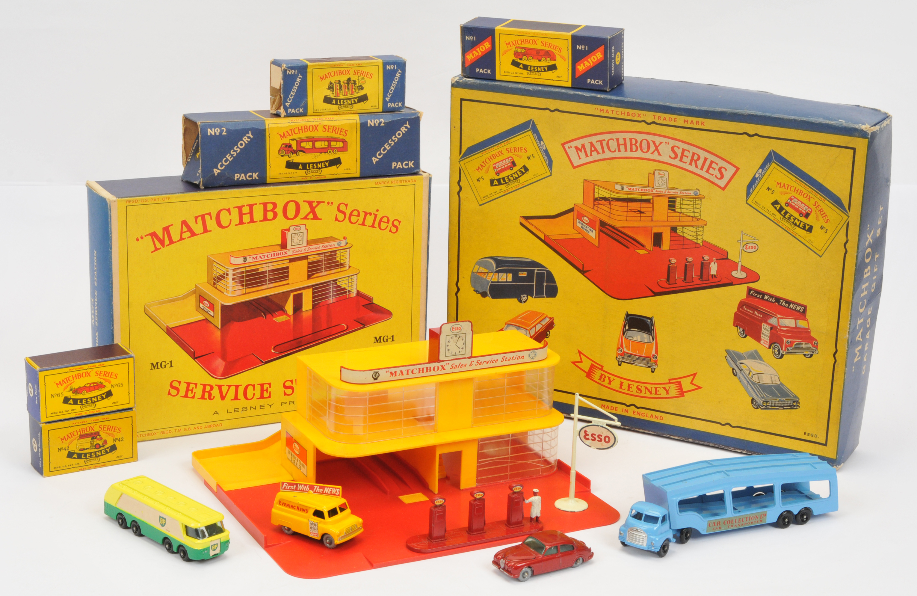 Matchbox RARE Presentation Gift Set To Include - Regular wheels 42a ...