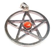 925 Silber Pentagramm