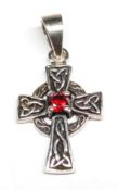 Keltisches 925 Silber Kreuz