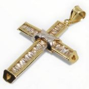585 GG 14K Gold Kreuz