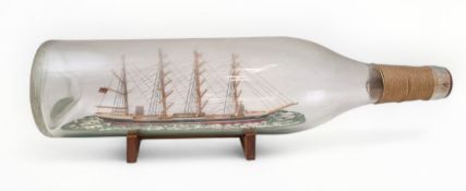 Buddelschiff Viermastbark "Pamir"