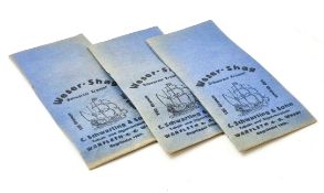 Lot antike Weser Shag Tabaktüten