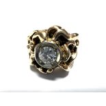 SOLITAIRE Ring 1,00 ct., Goldschmiede Design