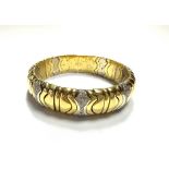 Brillantarmreif 1,00 ct. Pavéfassung