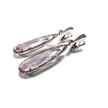 Gianni Lazzaro, Paar Kunzit Gala-Ohrränger