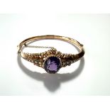Armreif Amethyst um 1890