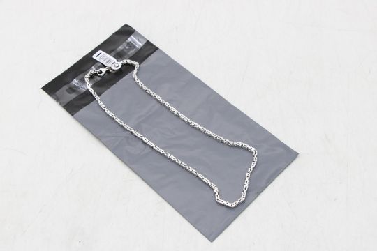 Silver 925 Rhodium Plated Necklace, 50cm