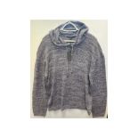 John Varvatos Men's Hooded Sweater Y2802W2-BUB2, Purple Haze, Size L