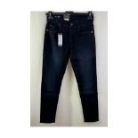 Two G-Star RAW Men's 3301 Slim Jeans, Dark Blue, 26W/30L