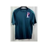 Two Asics Men's Icon Running T-Shirt, Blue, Small