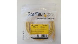 Twelve StarTech 2m CAT 6 Ethernet Cables