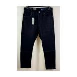 G-Star RAW Men's Triple A Regular Straight Jeans, Black, W32/L32