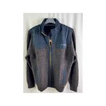 Two Casa Moda Men's Knitted Zip Jumper, Brown, Size M