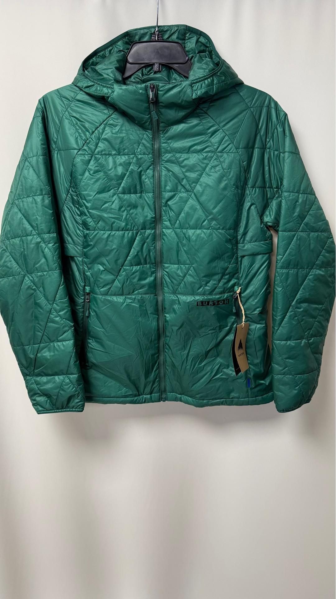 Burton Women's Vesatile Heat Hooded Synthetic Insulated Winter Jacket, Green, Large