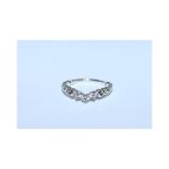 Pandora Regal Swirl Tiara Ring Sterling Silver Size 52