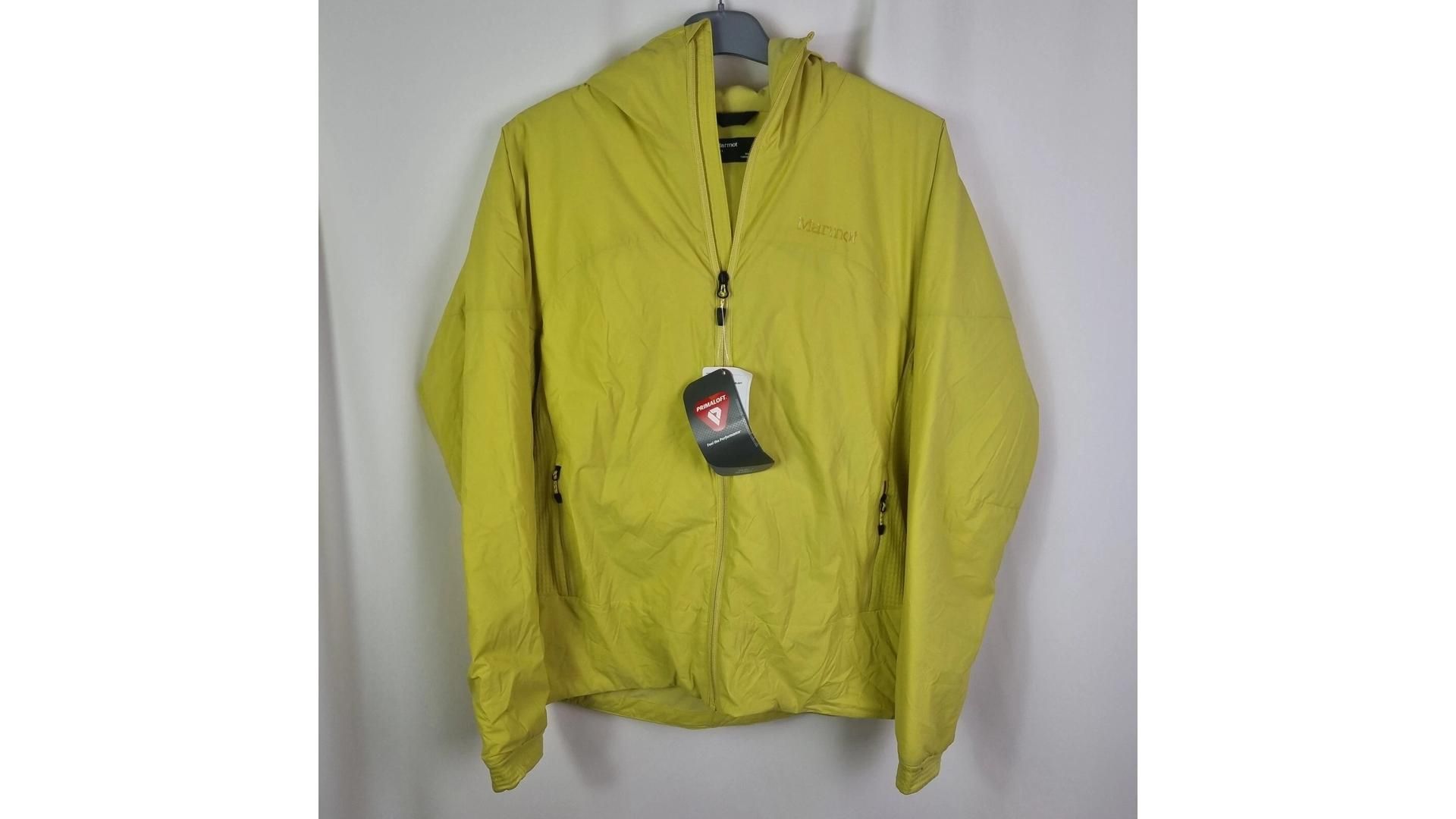 Marmot Women's Novus Hybrid Hooded Jacket, Limelight, Size M