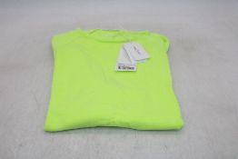 American Vintage Sonoma Long Sleeve T-Shirt, Fluorescent Lemon, EU Size 42