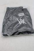Alan Walker Logo Sweatpants, Black, Size M