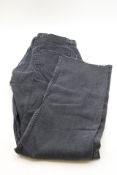 Askyurself Phrase Vintage Carpenter Jeans, Black, Size 30