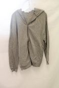 American Vintage Hoodie Sweatshirt, Grey, EU Size 42/44