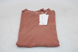 American Vintage Devon T-Shirt, Terracotta, EU Size 42