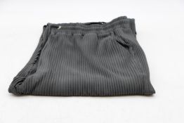 Benklark Off Court Pleated Pants, Grey, Large