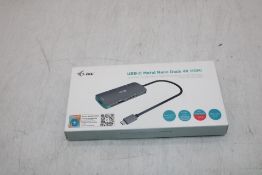 i-Tec USB-C 4K Metal Nano Docking Station with 1x HDMI, 3x USB 3.0, 1x SD/MicroSD
