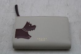 Radley London Stamp Purse, Open Grey, Size M