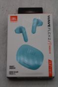 JBL Wave Flex 2 Earbuds, Light Blue