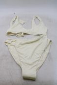 Monday Swimwear St Barth's One Piece, Ivory, Size M