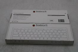 Two Raspberry Pi Official Keyboards, US Layout, Black