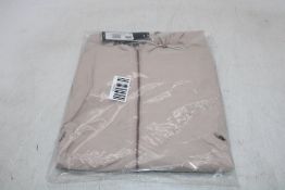 Adidas Women's Golf Beyond Full Zip Hooded Jacket, Wonder/Taupe, UK M