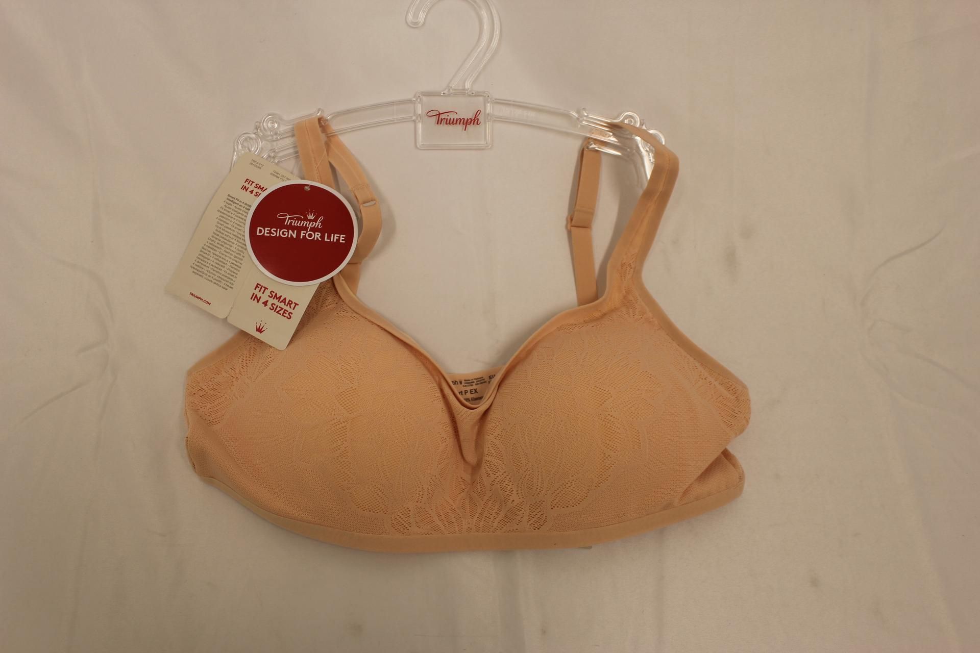 Three Triumph Fit Smart Bra, Pink, EU 1