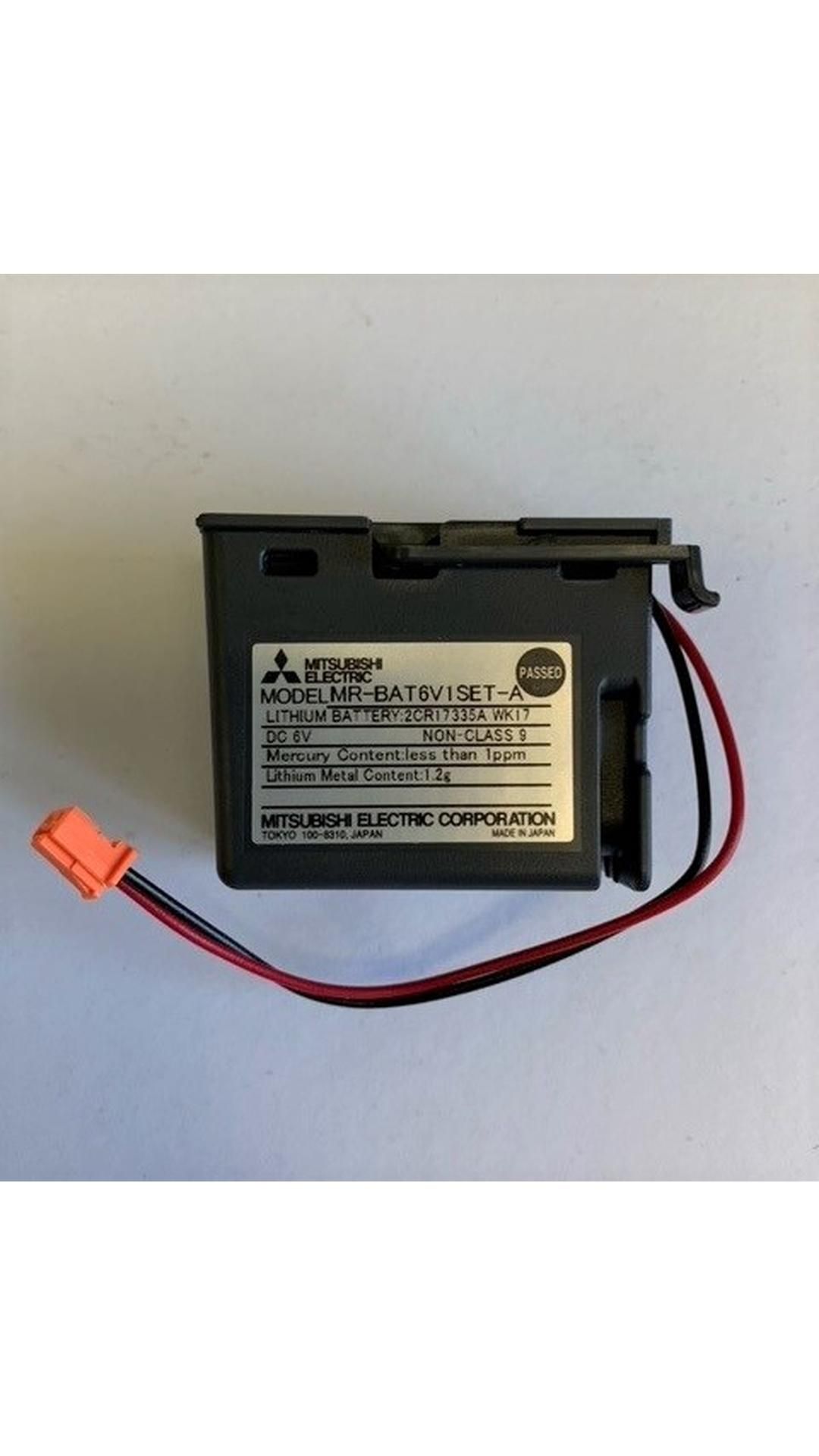 Two Mitsubishi MR-BAT6V1SET-A Battery