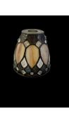 Interiors 1900 Brookly Swan Neck Tiffany Lamp Shade 73092