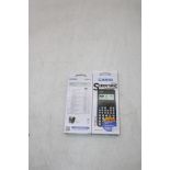 Five Casio FX-85 GT CW Scientific Calculators