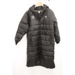 Grassroots Athletics Princeton International Football Club Bench Coat, Black, Size L