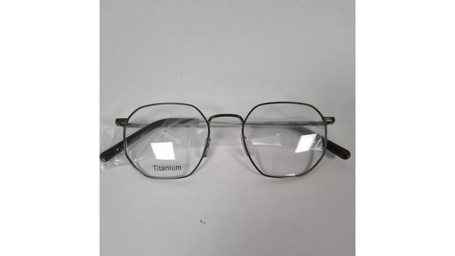 Ace & Tate Eye Glasses, Demo Lenses, Robert, Sage Titanium, 50 19 145