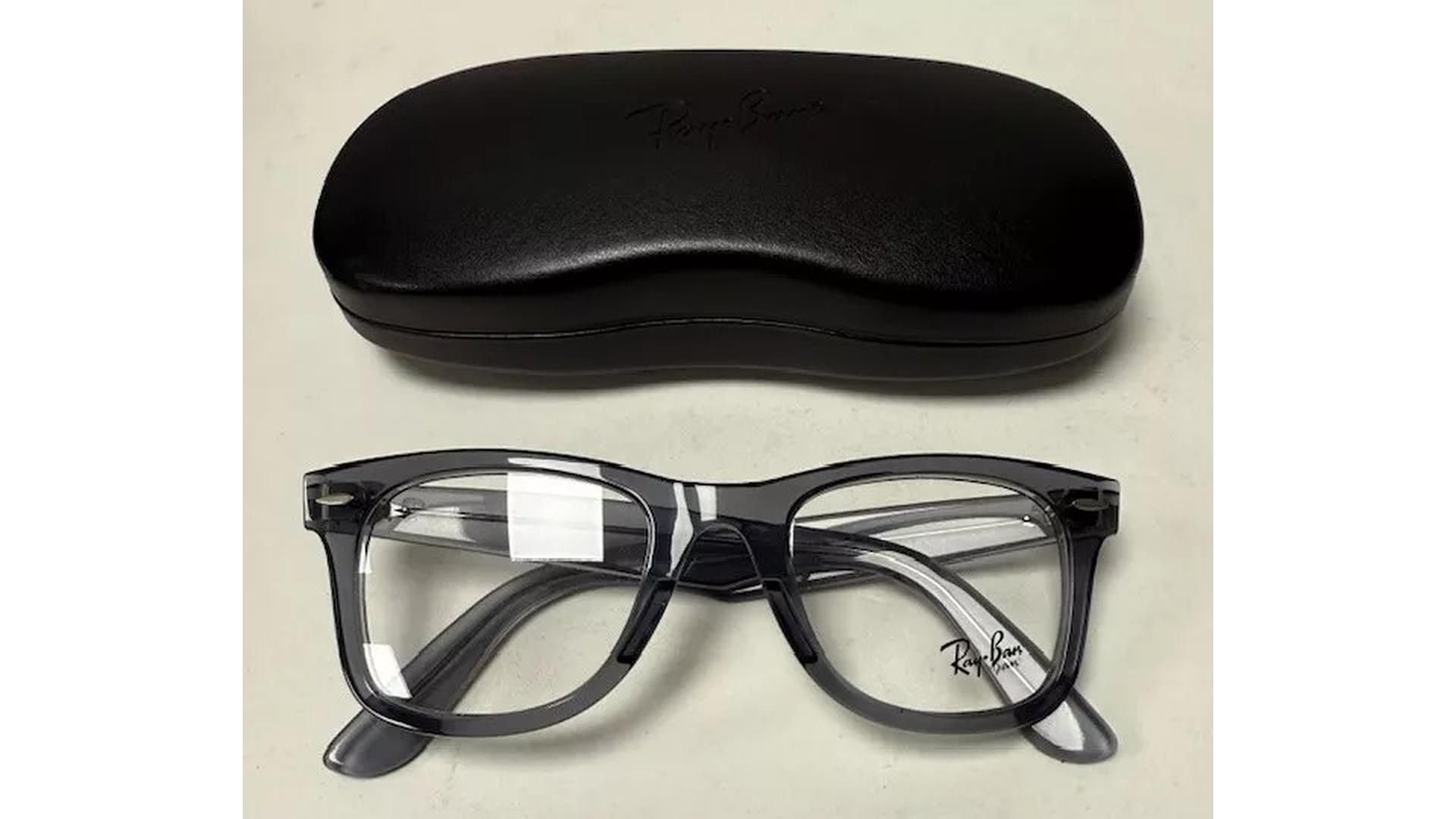 Ray Ban Unisex Wayfarer Frame, Grey, 50 22 150